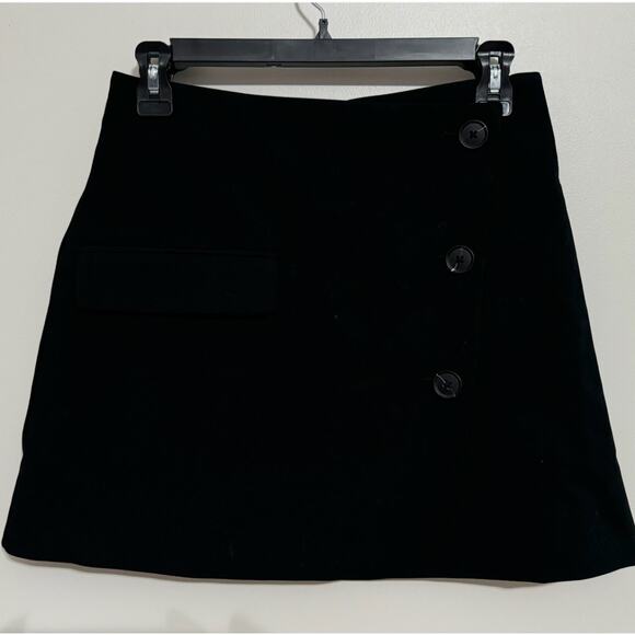 a new day Dresses & Skirts - A New Day Skirt Womens 2 Black Minimalistic Simple Feminine Fall Cute Modern